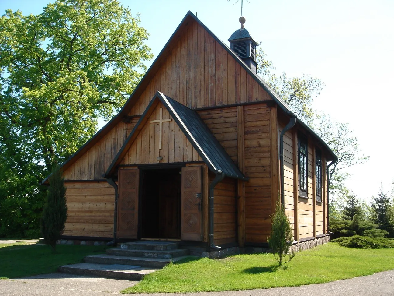 Photo showing: Wooden church in Troszyn Polski