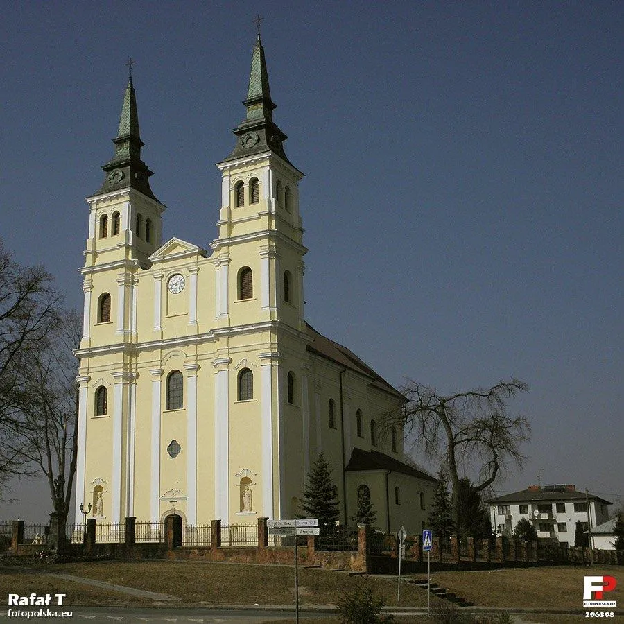 Photo showing: Zabytkowy kościół św. Wojciecha.