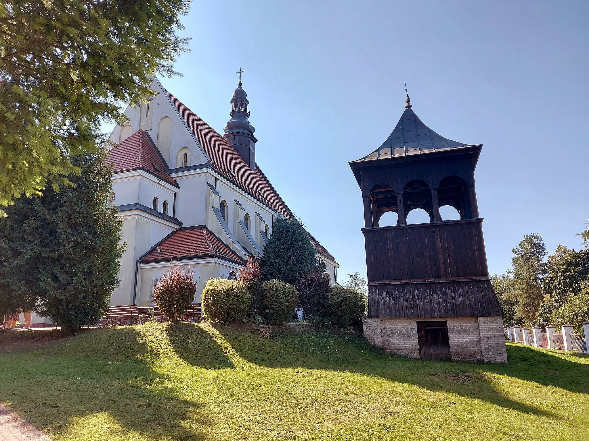 Photo showing: Church of the Transfiguration in Jeziórka, Poland