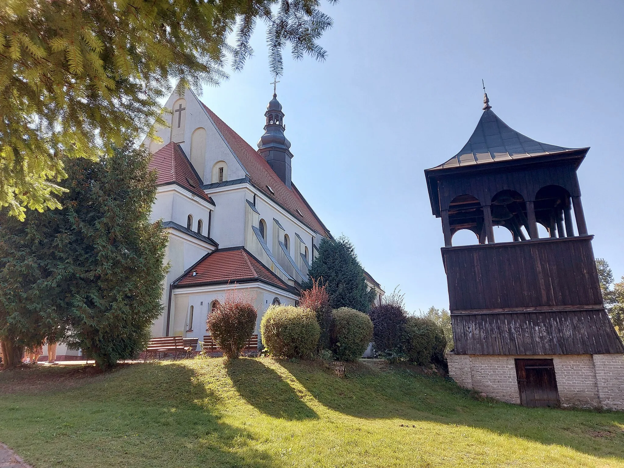 Photo showing: Church of the Transfiguration in Jeziórka, Poland