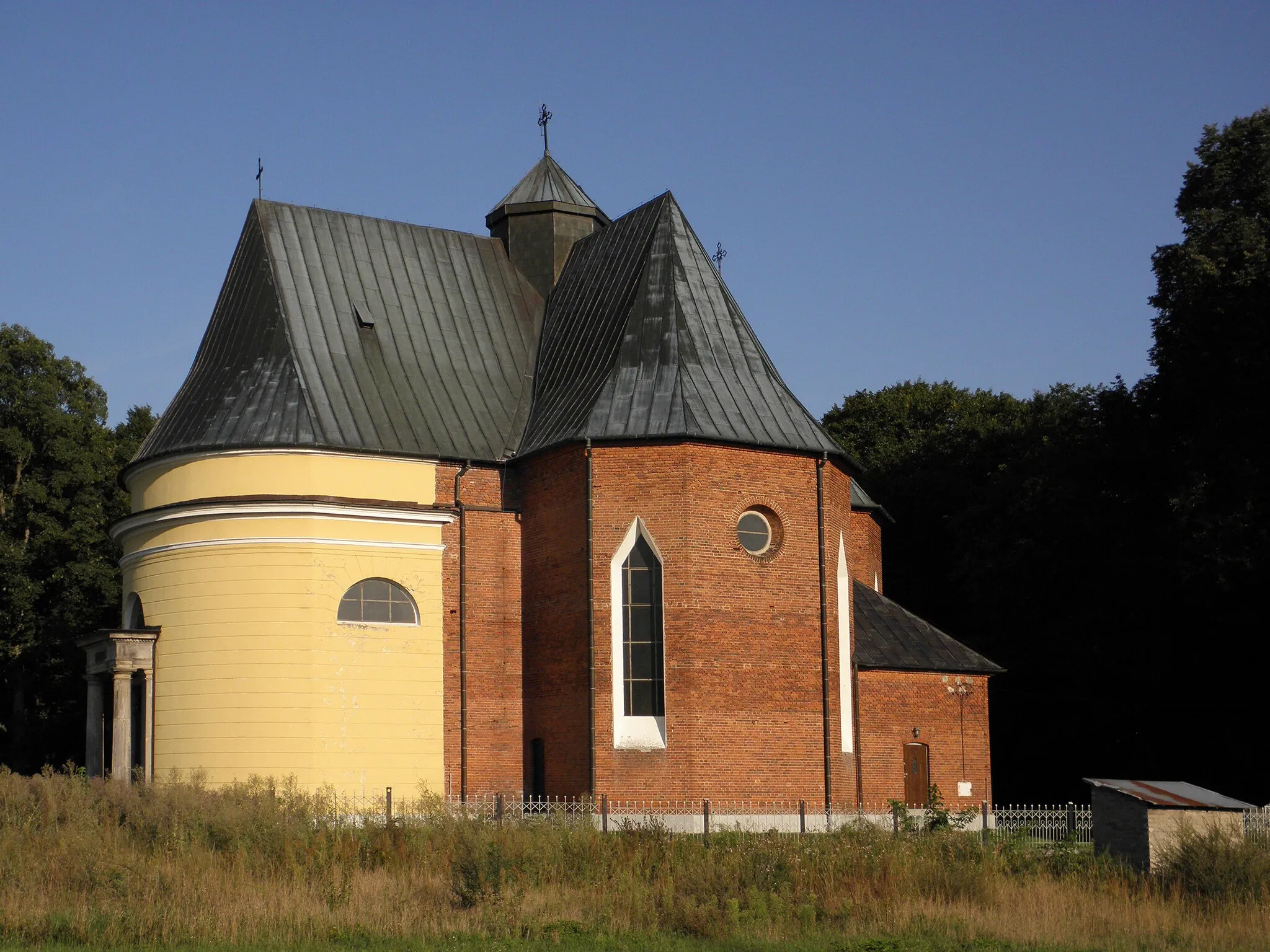 Photo showing: Jasieniec Solecki - kościół parafialny pw. Niepokalanego Poczęcia NMP. (zabytek nr 416)