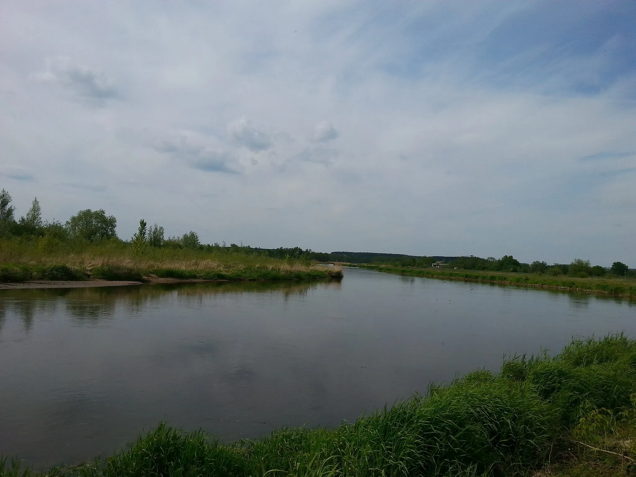 Photo showing: rzeka Pilica Brzeźce woj. mazowieckie