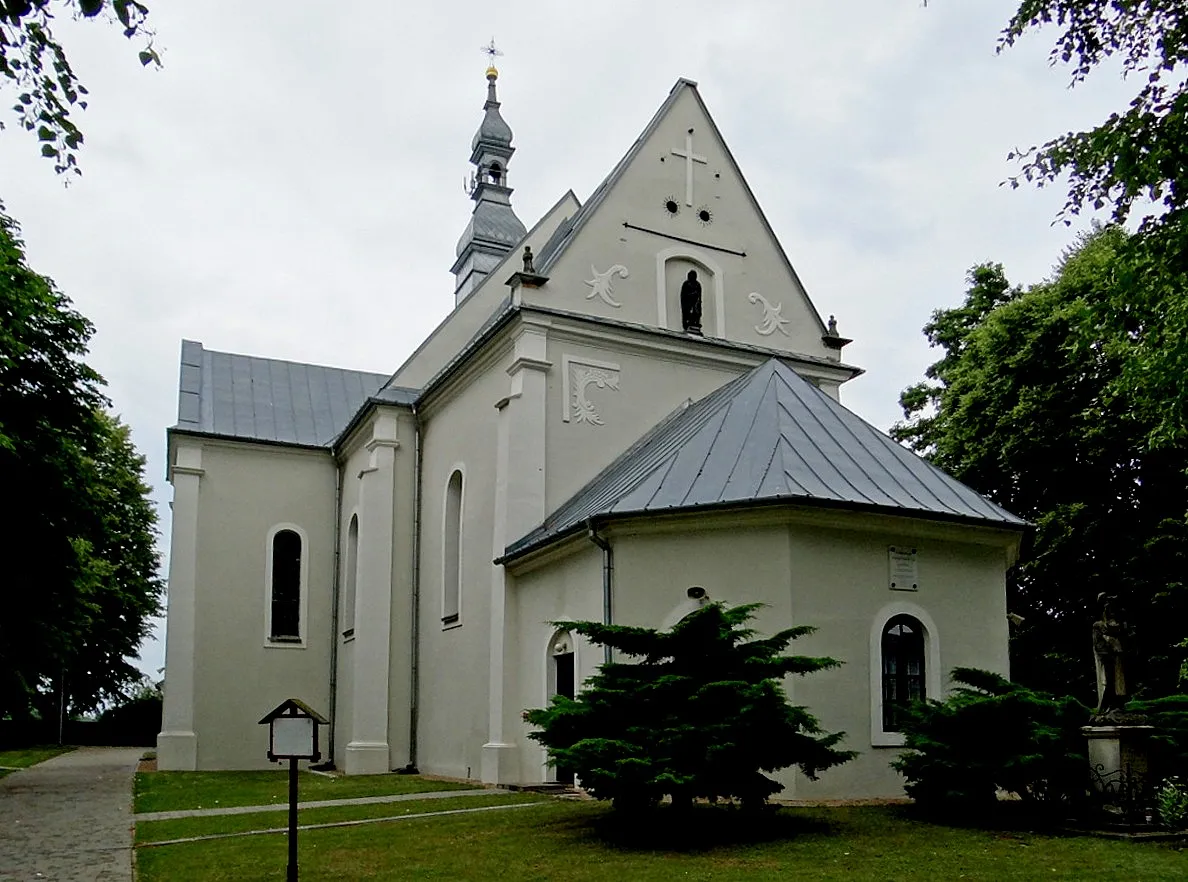 Photo showing: Waśniów. Kościół św. Piotra i Pawła 1656