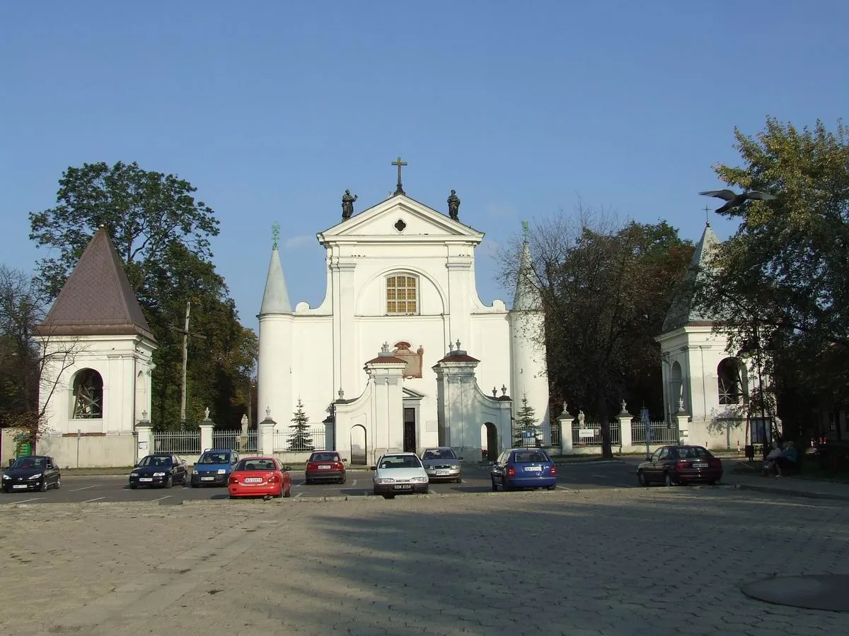 Photo showing: Kościół farny w Węgrowie