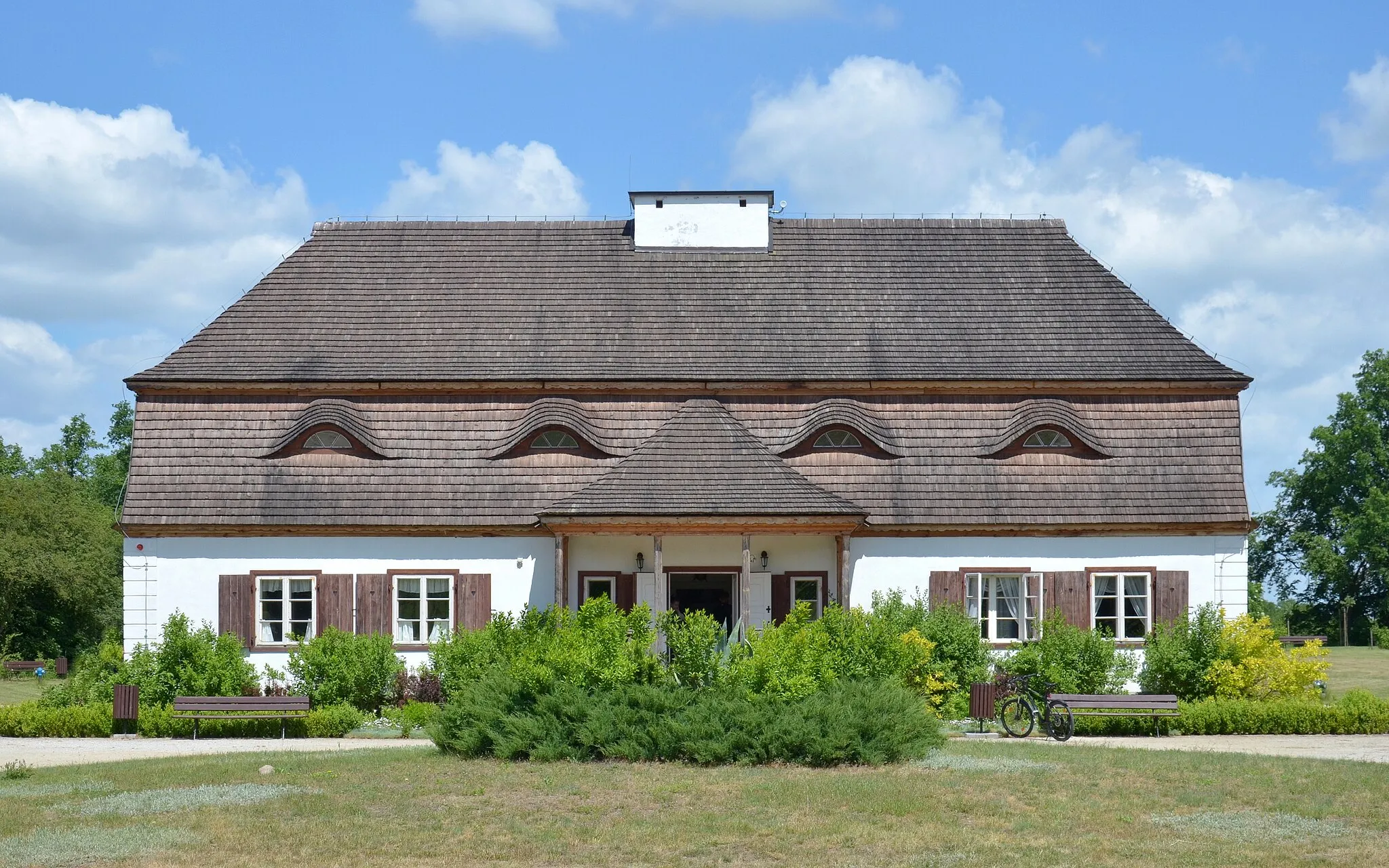 Photo showing: Sierpc, Museum of the Mazovian Countryside, manor from Uniszki Zawadzkie