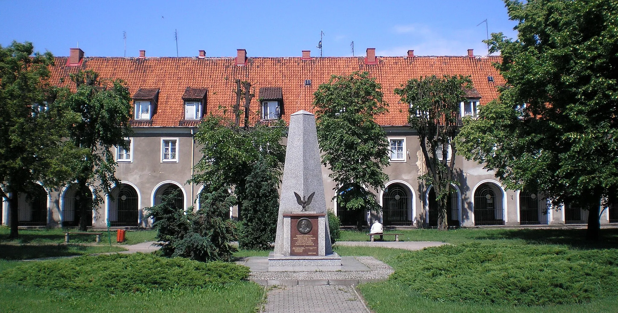 Photo showing: Crooked Hall in Ciechanów