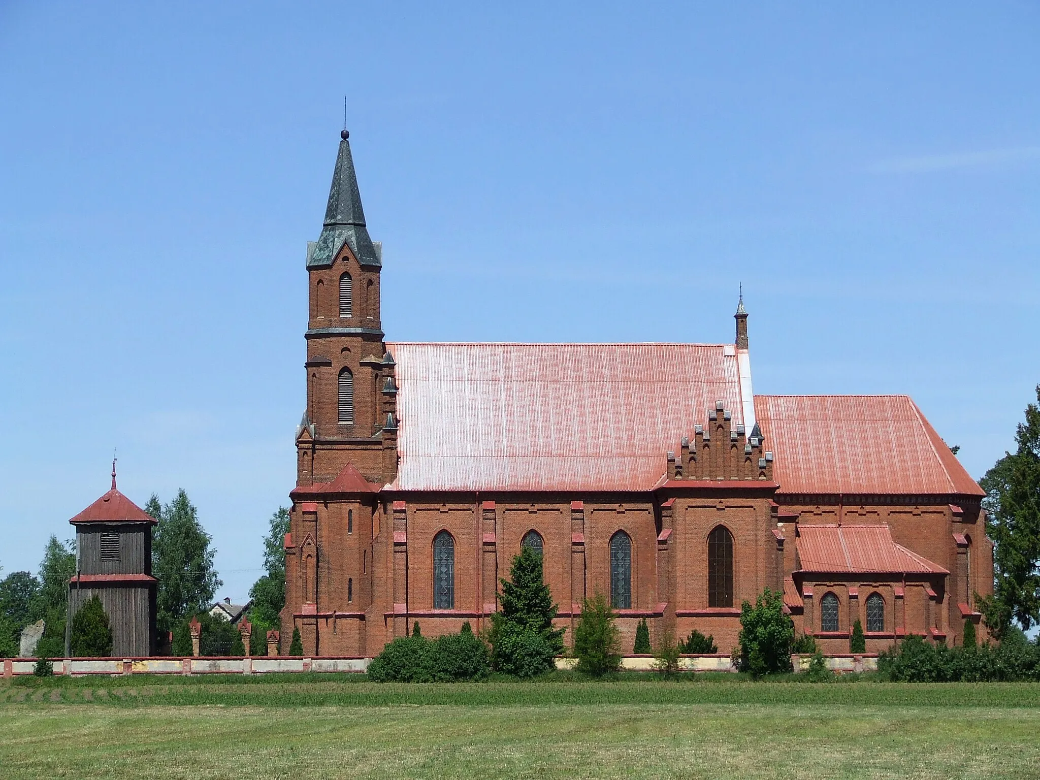 Photo showing: Zalas. Kościół pod wezwaniem św. Stanisława Kostki