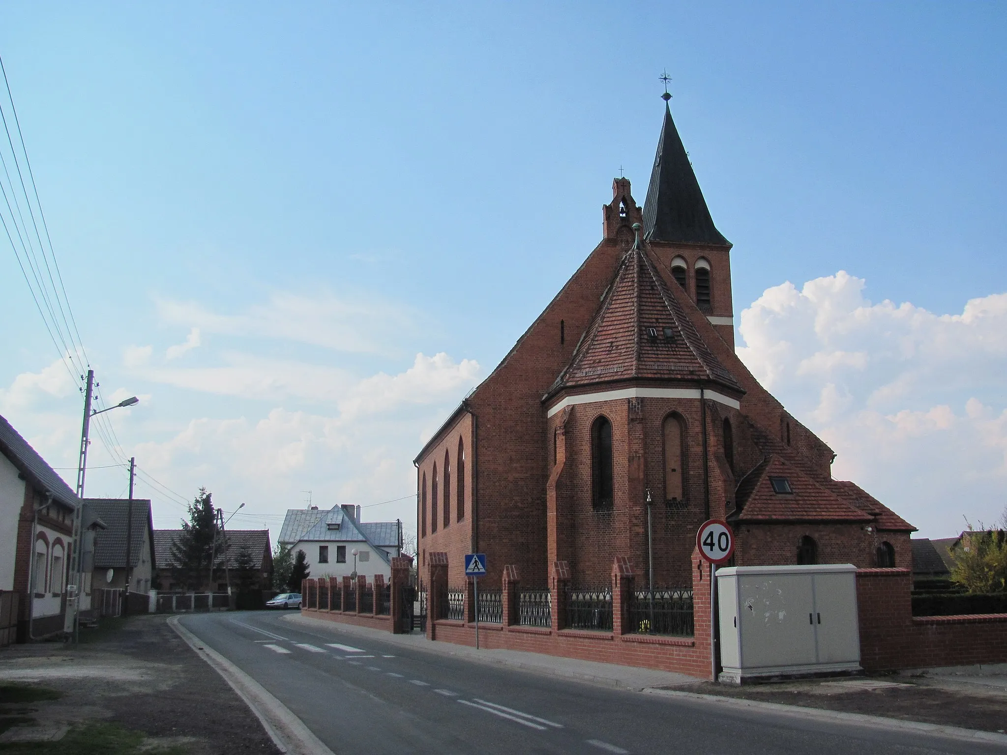 Photo showing: St. Stephen Church in Brynica