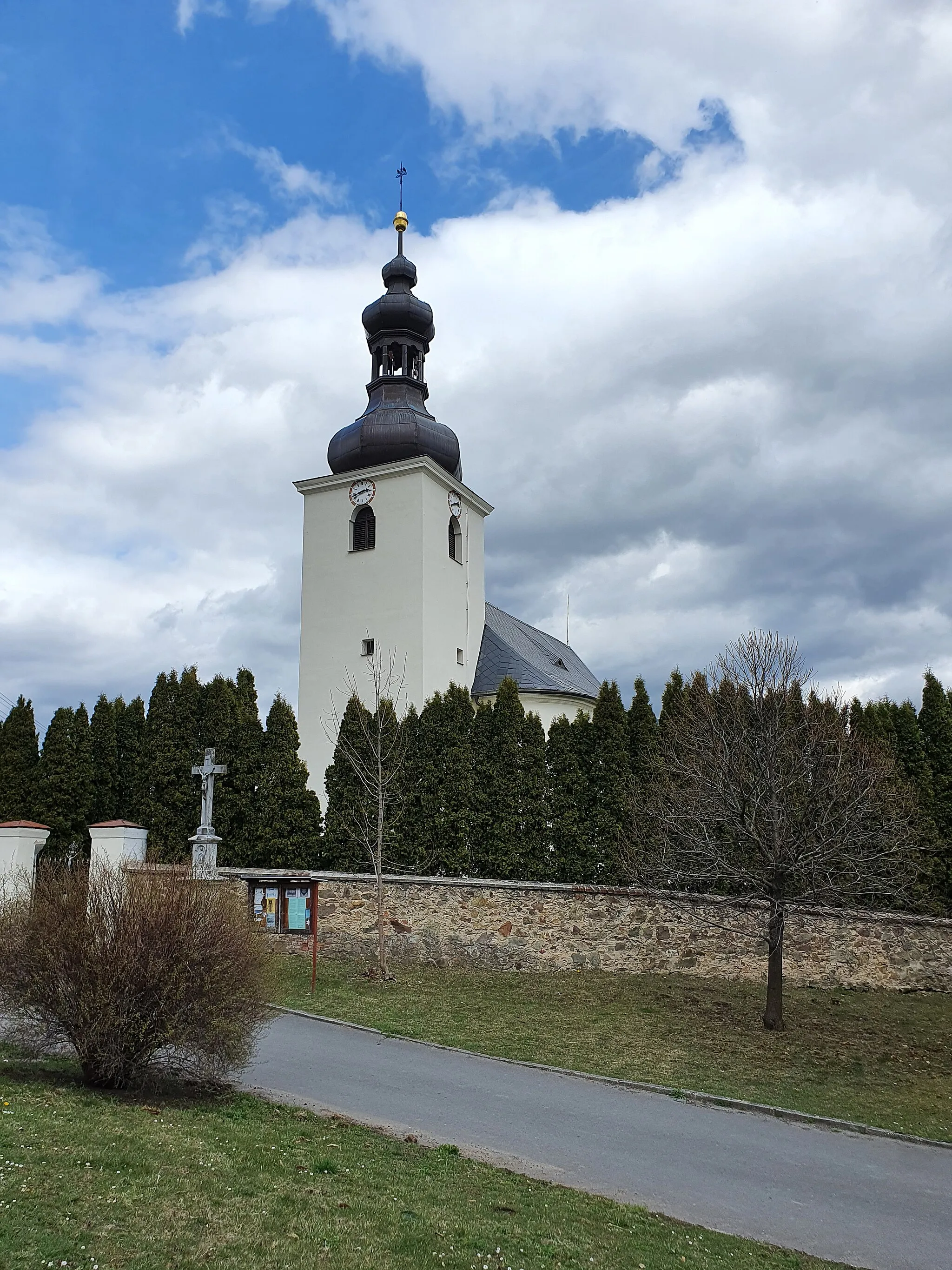 Photo showing: Vysoká (okr. Bruntál). Kostel sv. Urbana.