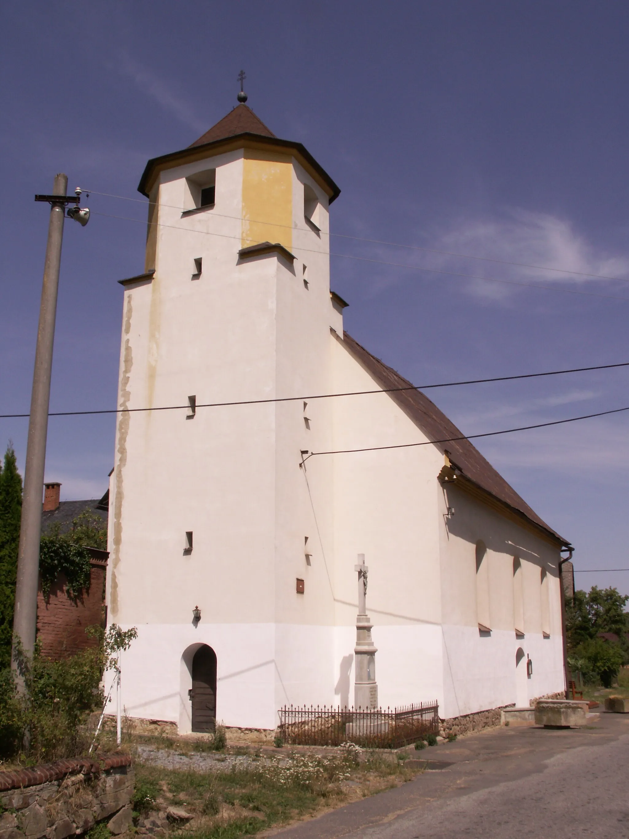 Photo showing: Hlinka, okres Bruntál, kraj Moravskoslezský, kostel svatého Valentina