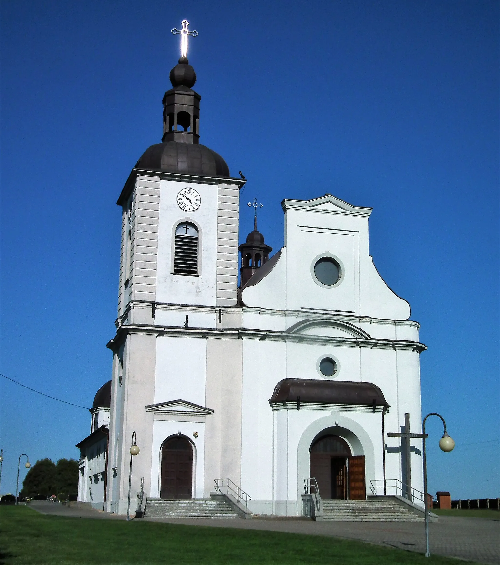 Photo showing: Kościół św. Jadwigi w Jeżowej.