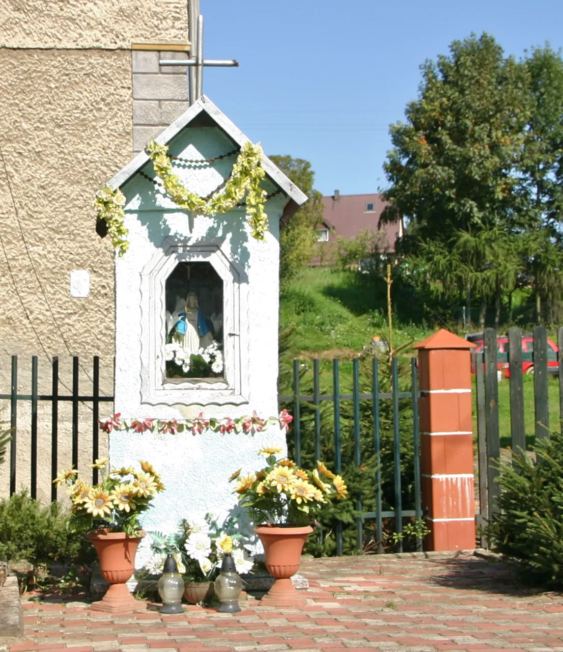 Photo showing: Laskowice – wieś w Polsce położona w województwie opolskim, w powiecie prudnickim, w gminie Lubrza.