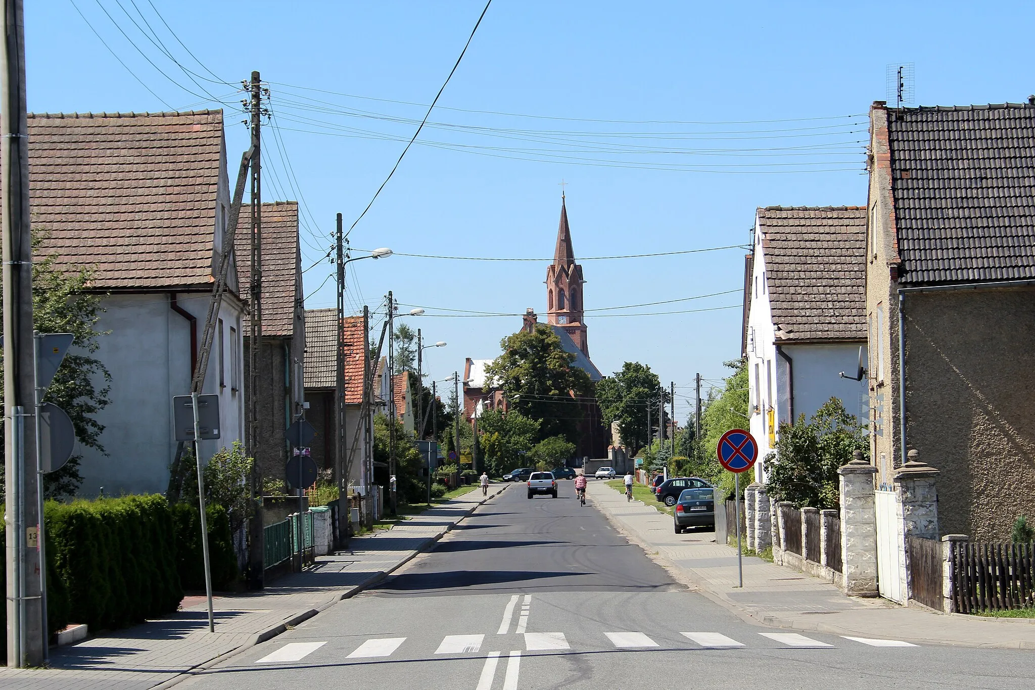 Photo showing: Łambinowice - wieś w Polsce w województwie opolskim, w powiecie nyskim w gminie Łambinowice, której jest siedzibą.