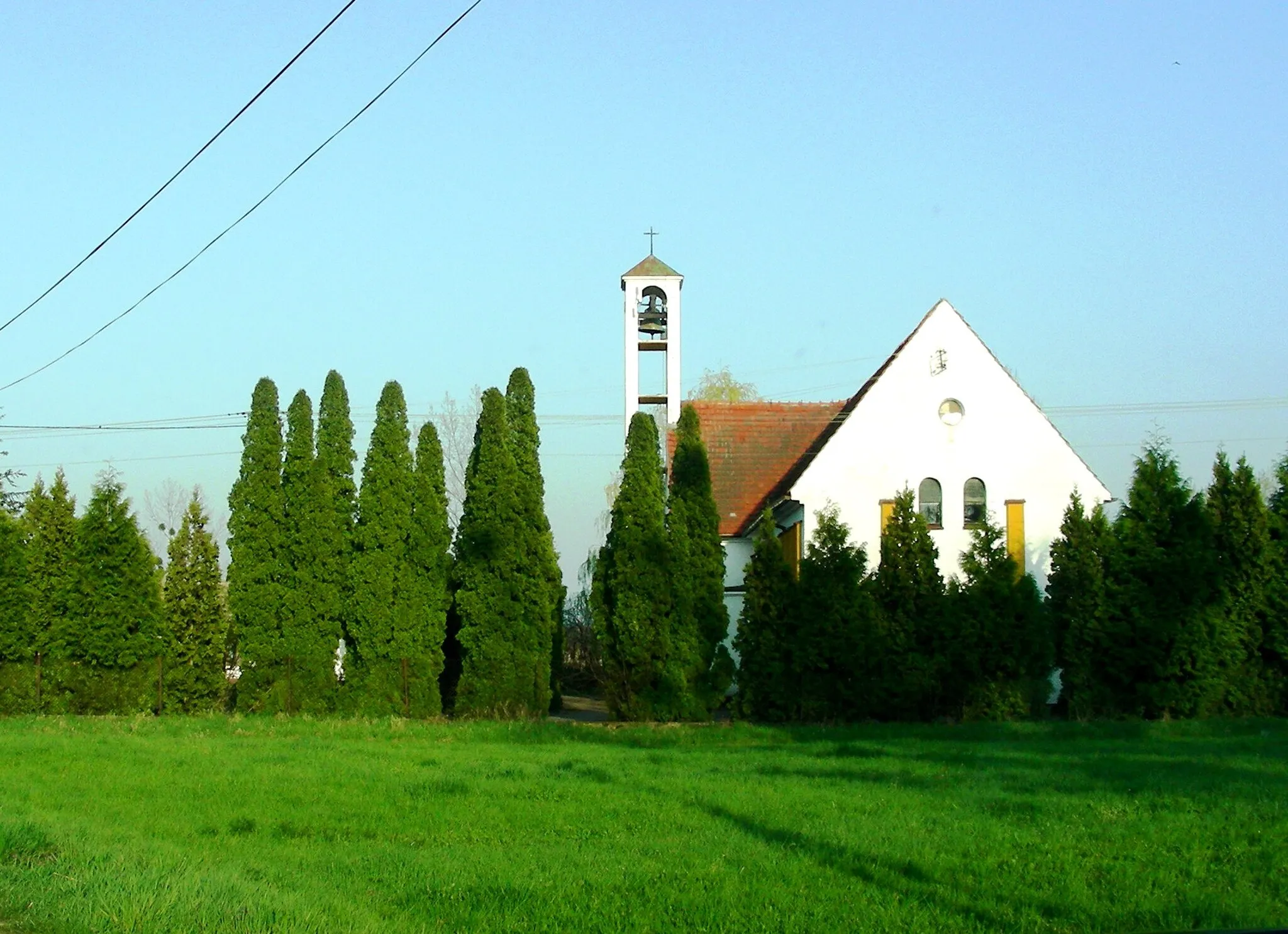 Photo showing: Kościół pod wezwaniem Najświętszego Serca Pana Jezusa, Golczowice, gmina Lewin Brzeski, powiat brzeski, województwo opolskie