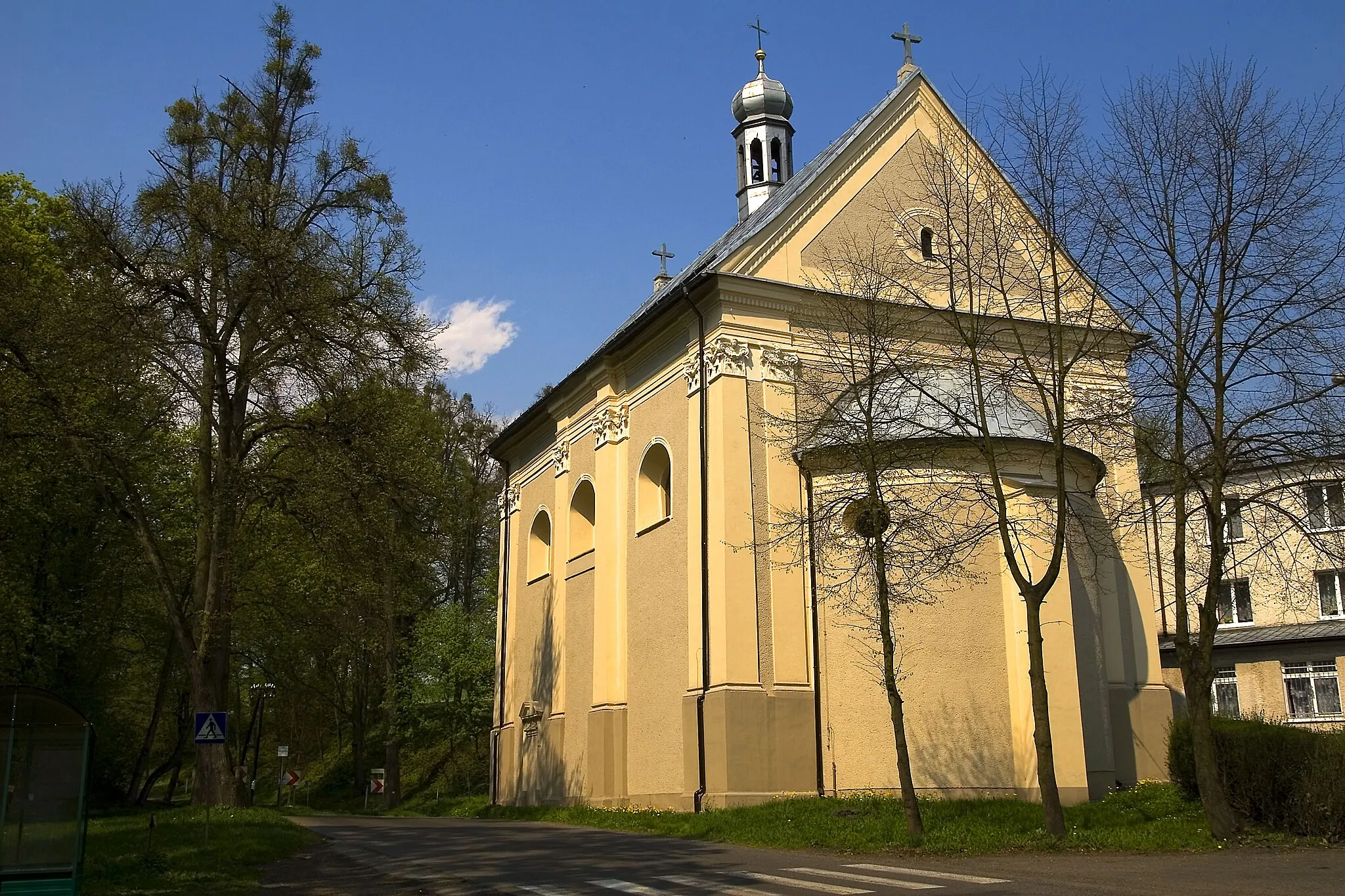 Photo showing: Góra św. Anny, kościół Matki Boskiej Wniebowziętej. Gmina Leśnica, powiat strzelecki