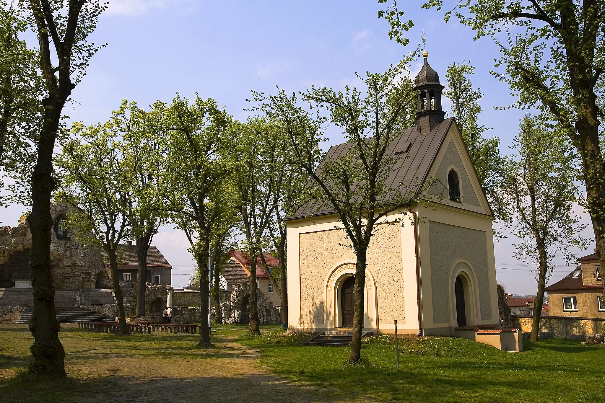 Photo showing: Góra św. Anny, kaplica św. Rafała. Gmina Leśnica, powiat strzelecki