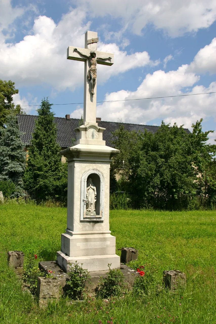 Photo showing: Zielina (dodatkowa nazwa w j. niem. Zellin) – wieś w Polsce położona w województwie opolskim, w powiecie krapkowickim, w gminie Strzeleczki.