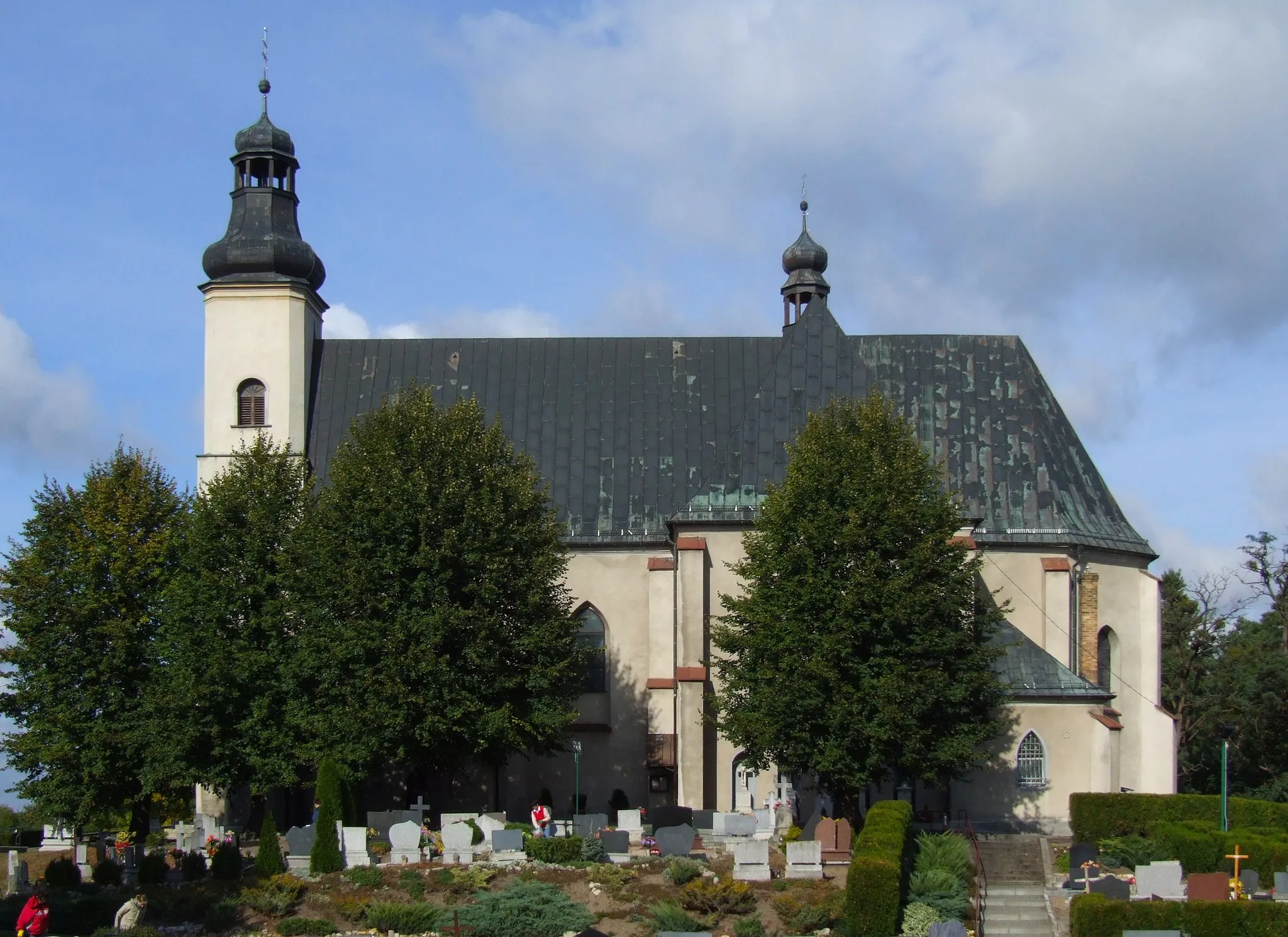 Photo showing: Church in Szymiszów (Schimischow, 1936-45 Heuerstein O.S.), Upper Silesia