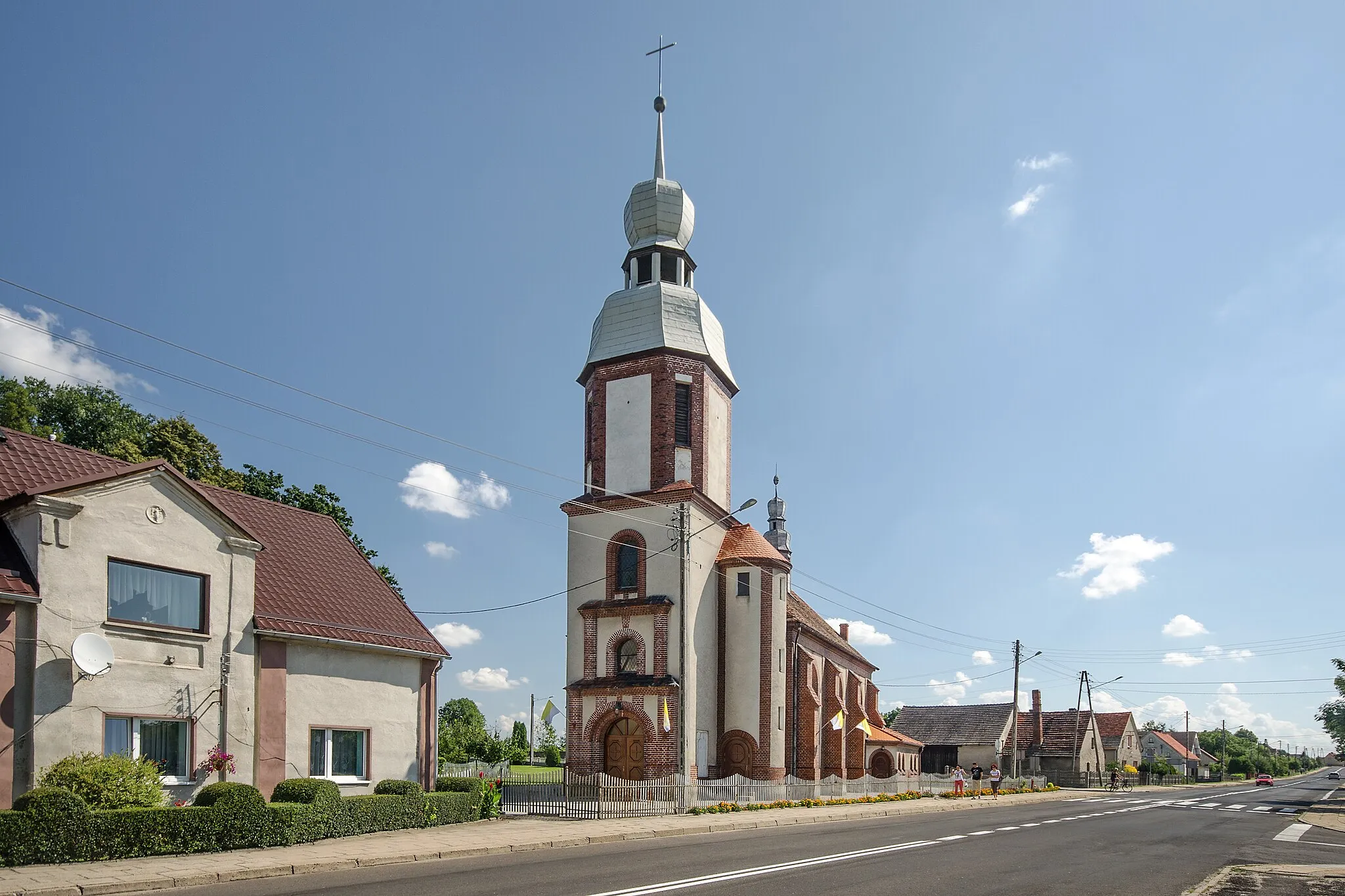 Photo showing: Kościół św. Katarzyny, Skarbiszów, pow. opolski, woj. opolskie