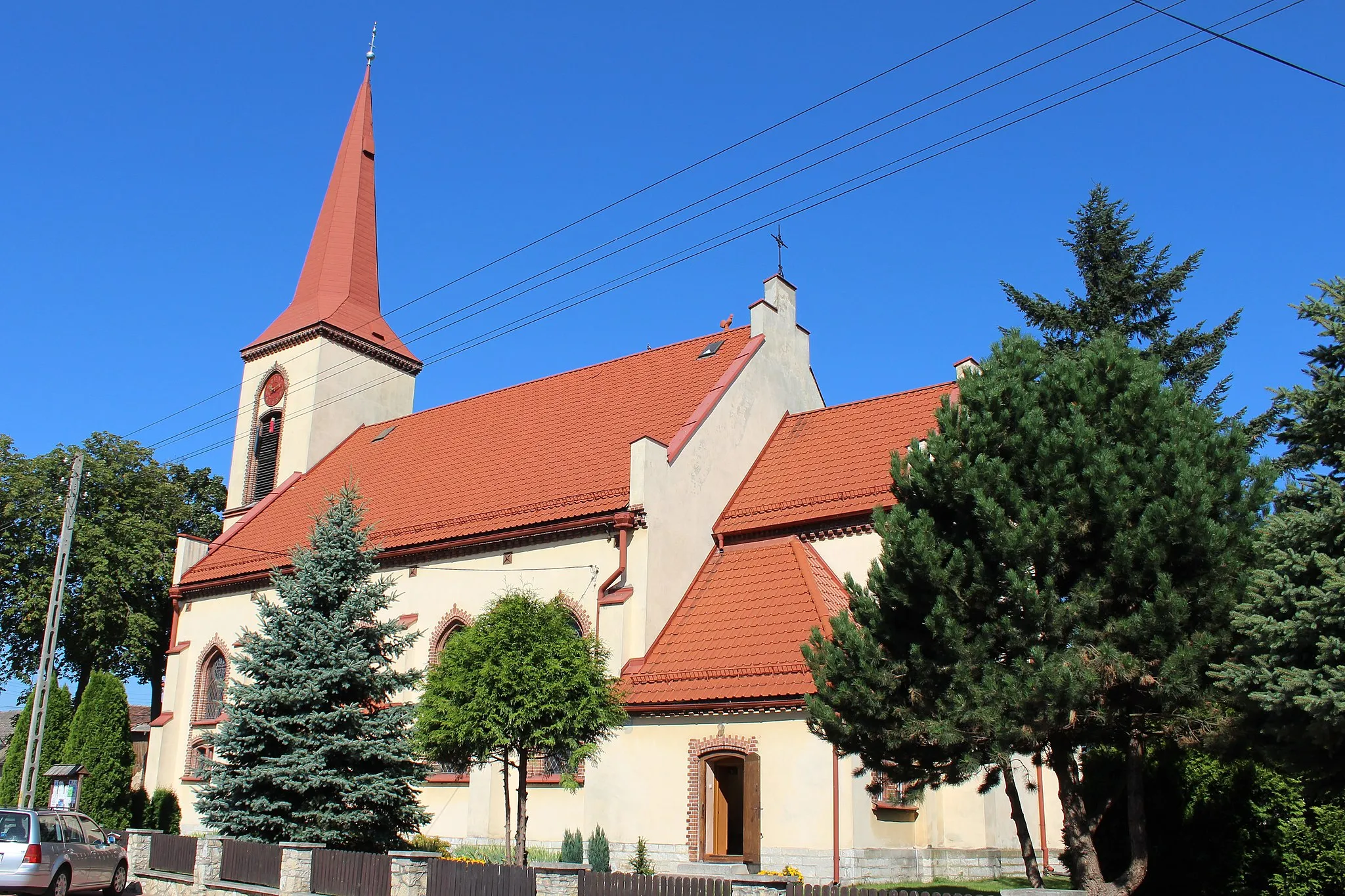 Photo showing: Church in Rzymkowice, Poland.