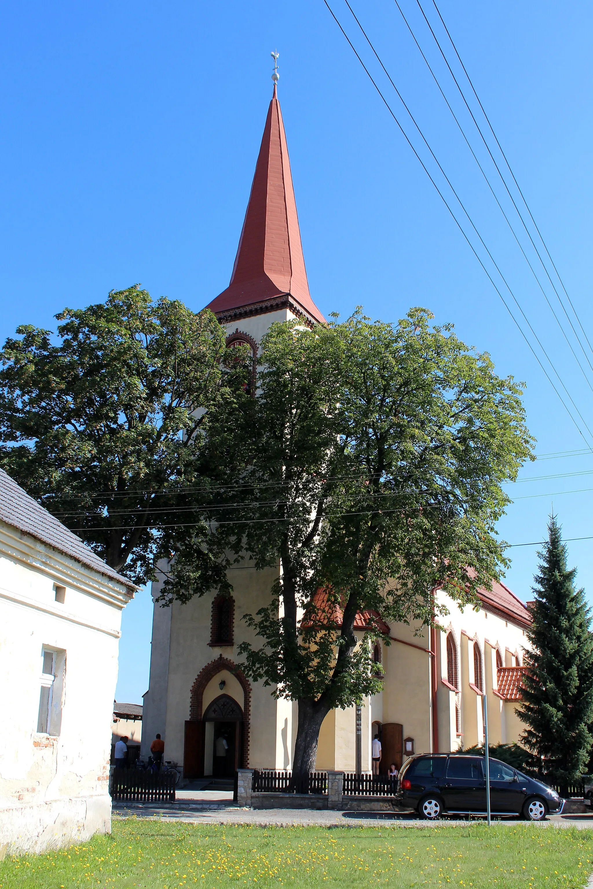 Photo showing: Rzymkowice - rzymskokatolicki kościół parafialny, 1904.