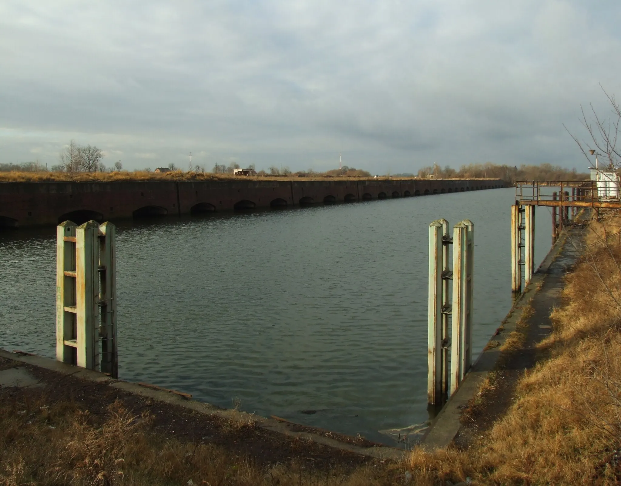 Photo showing: Cosel Oderhafen (Koźle Port) - Hafenbecken nr 3