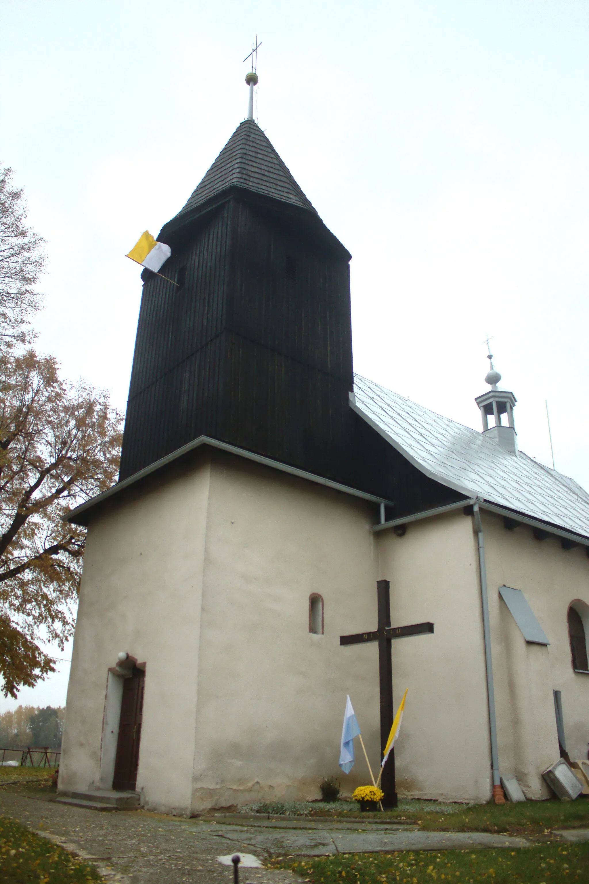 Photo showing: Saint Martin church in the village of Milice in Opole Voivodeship, Poland