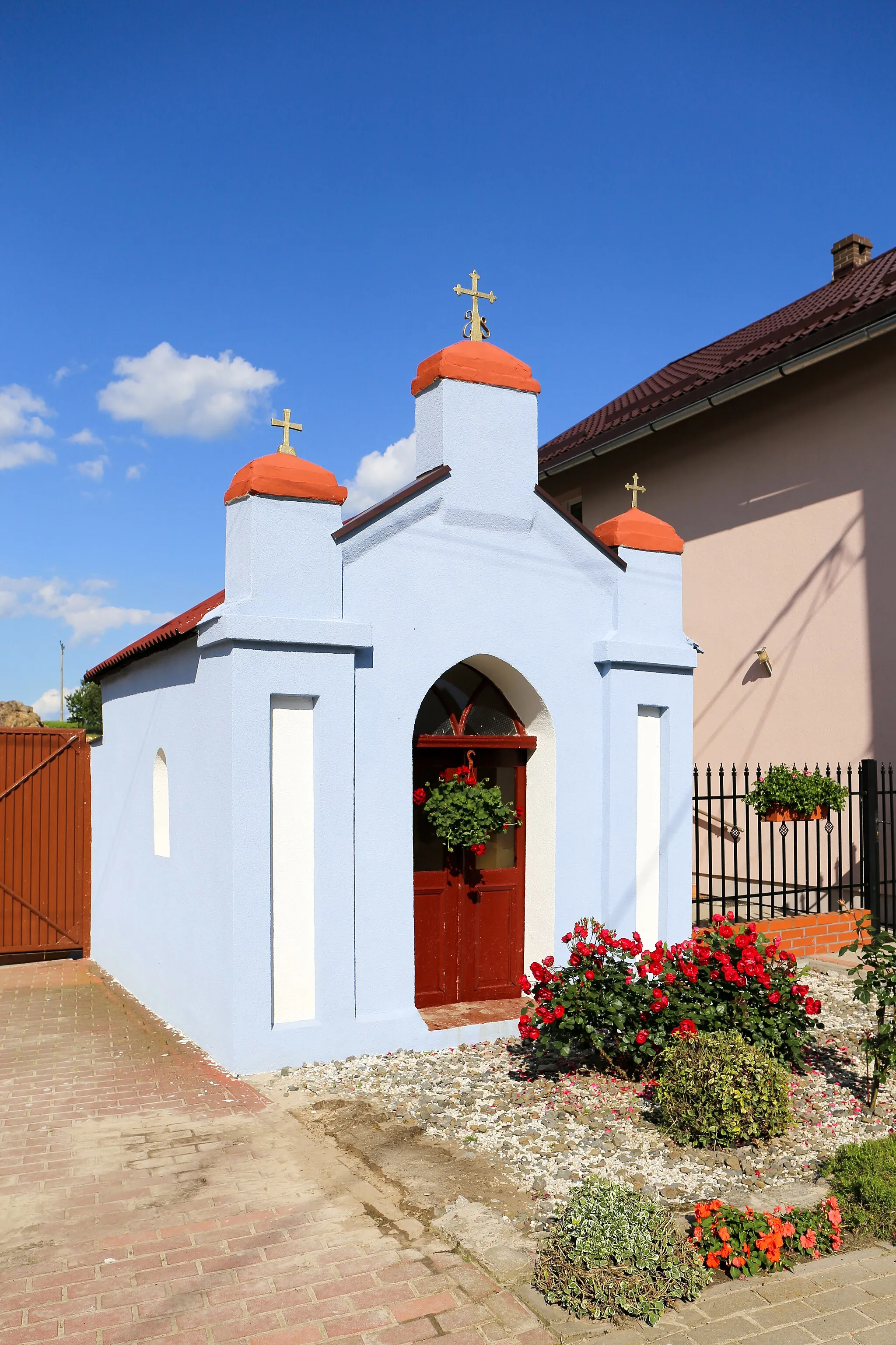 Photo showing: Szczyty (Tscheidt) - wieś w Polsce położona w województwie opolskim, w powiecie głubczyckim, w gminie Baborów.