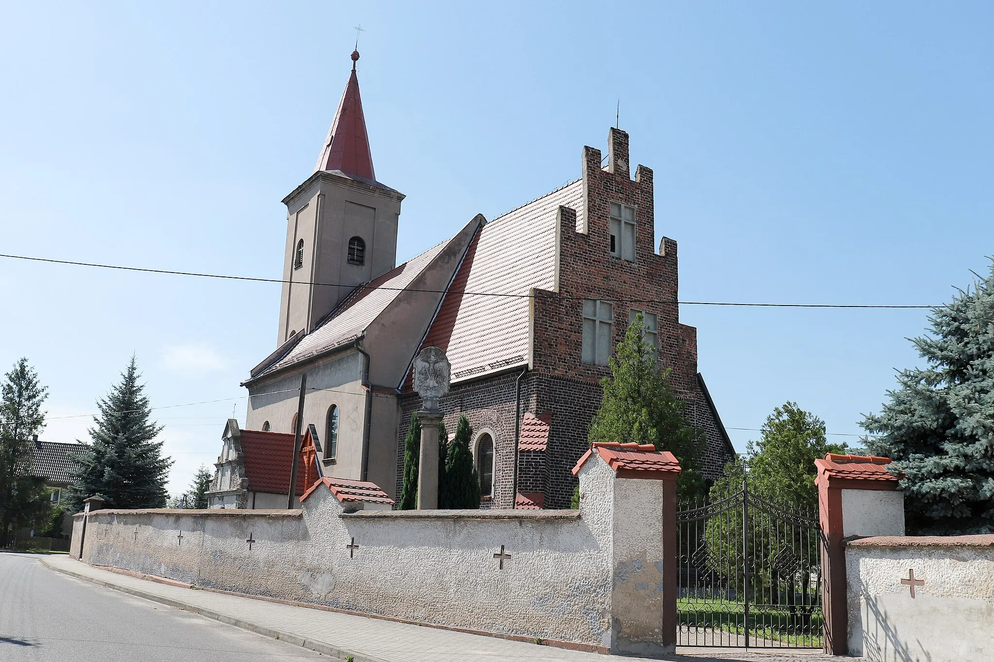 Photo showing: Bielice – wieś w Polsce położona w województwie opolskim, w powiecie nyskim, w gminie Łambinowice .