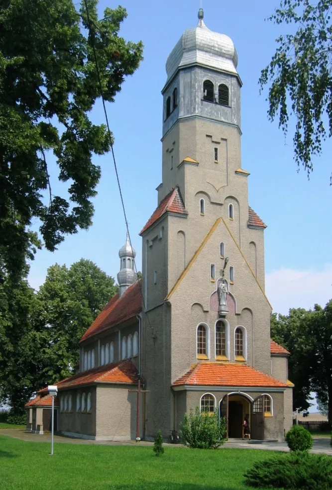 Photo showing: Church in Zdziechowice