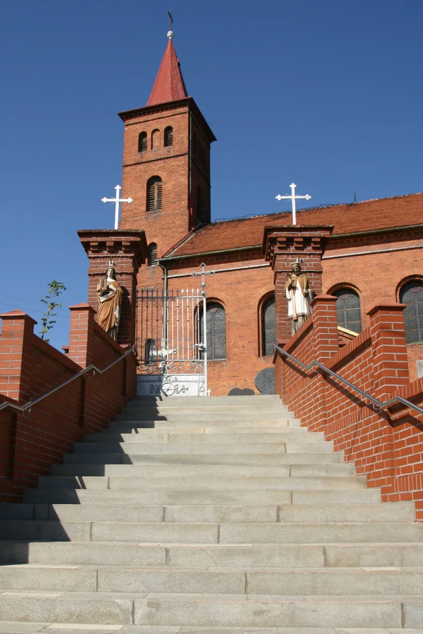 Photo showing: Nowy Browiniec – kościół par. p.w. Wszystkich Świętych, 1845 (zabytek nr 583/59 z 1.07.1959).