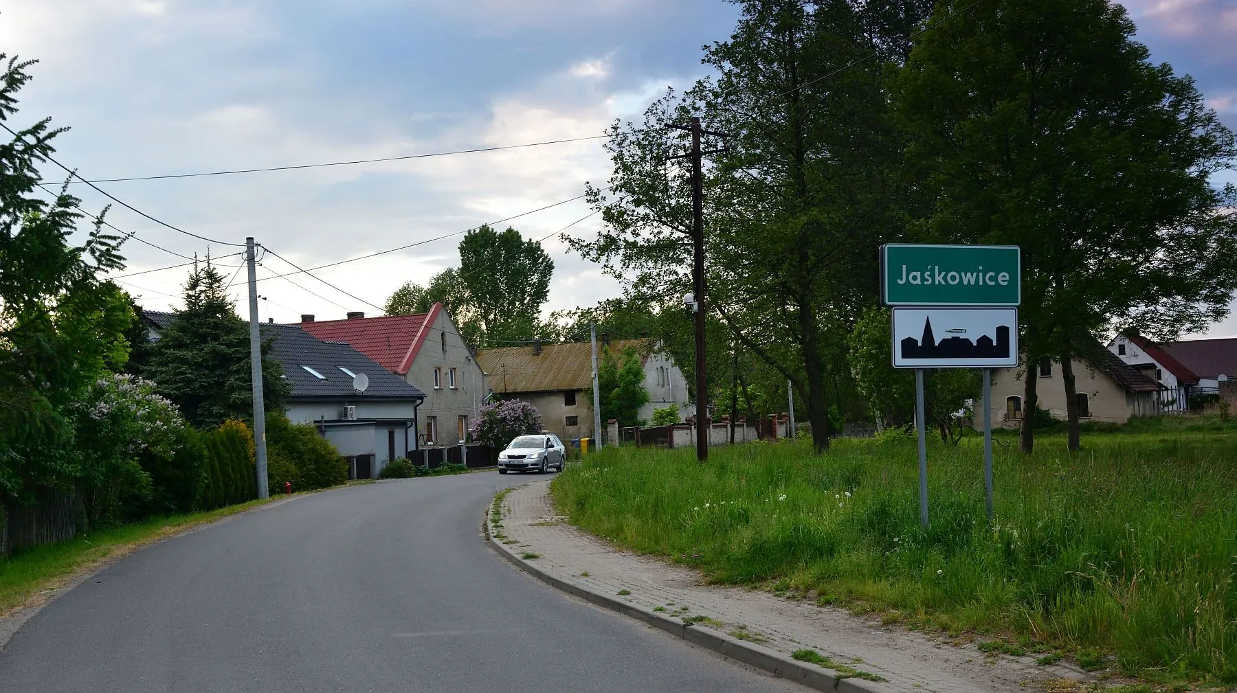 Photo showing: Jaśkowice wjazd 2022