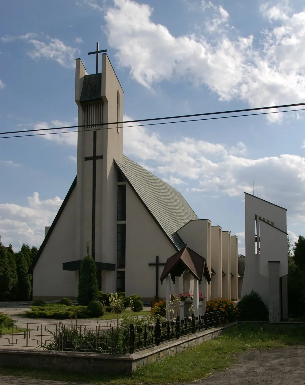 Photo showing: Saint Florian Church in Zawada, Opole voivodship, Poland