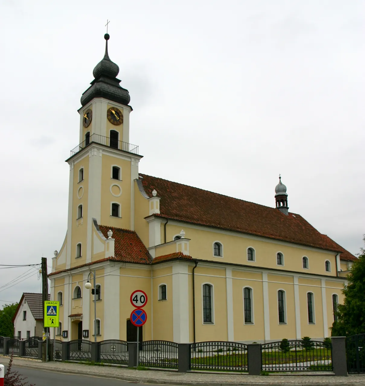 Photo showing: Chróścice - kościół parafialny pw. św. Jadwigi, 1936-1937