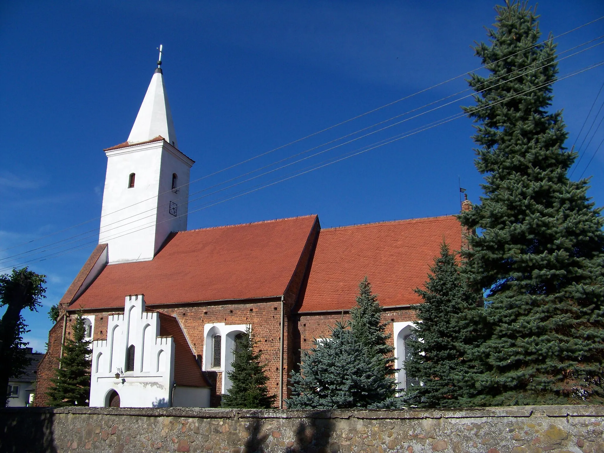 Photo showing: Pogorzela - kościół parafialny p.w. Najświętszego Serca Jezusa  (zabytek nr 696/64 z 10.01.1964)