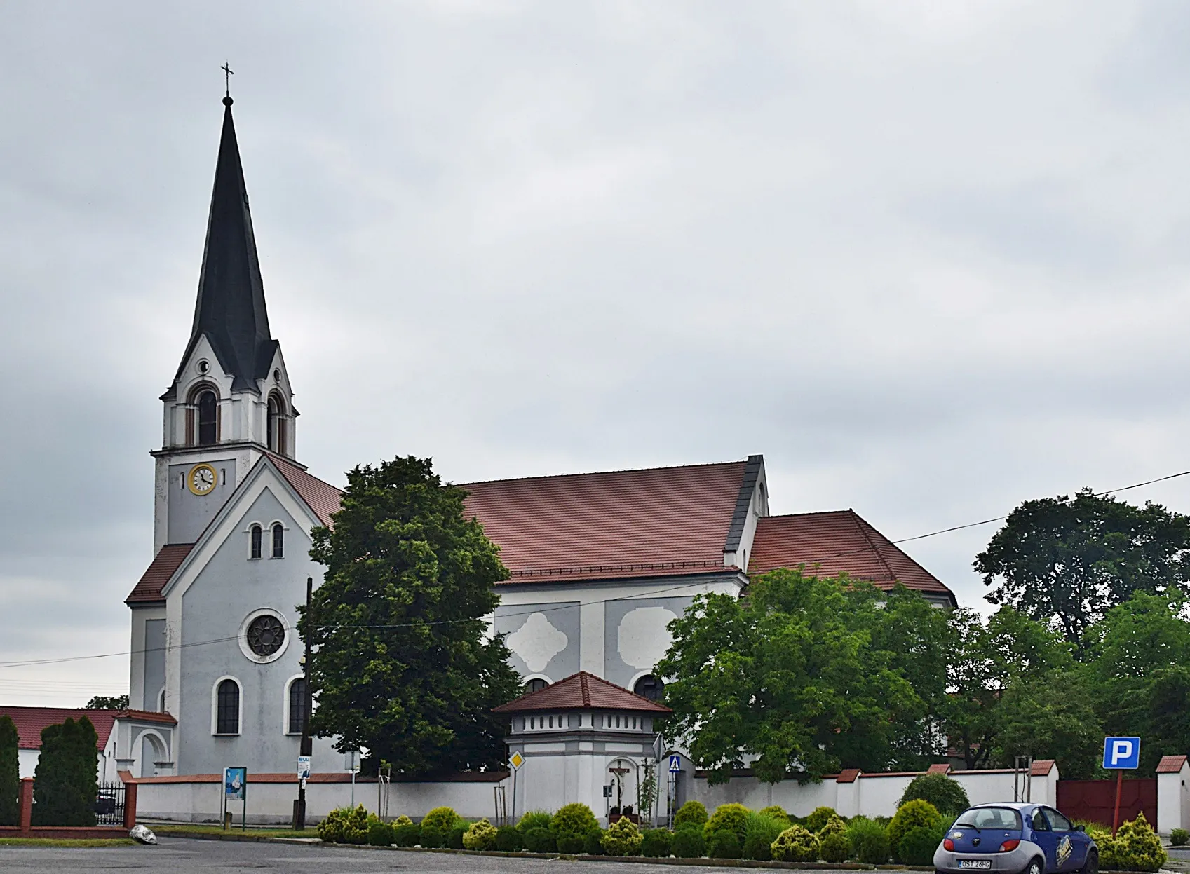 Photo showing: Kościół Nawiedzenia NMP. Łącznik, ul. Św. Walentego