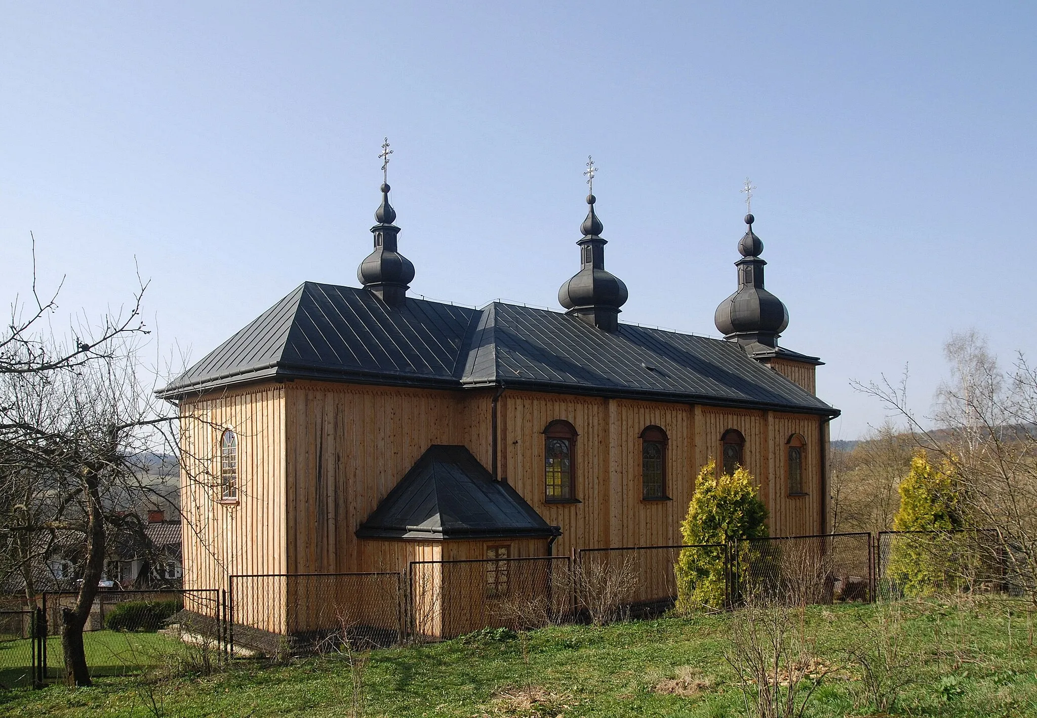 Photo showing: wieś Morochów, cerkiew Spotkania Pańskiego