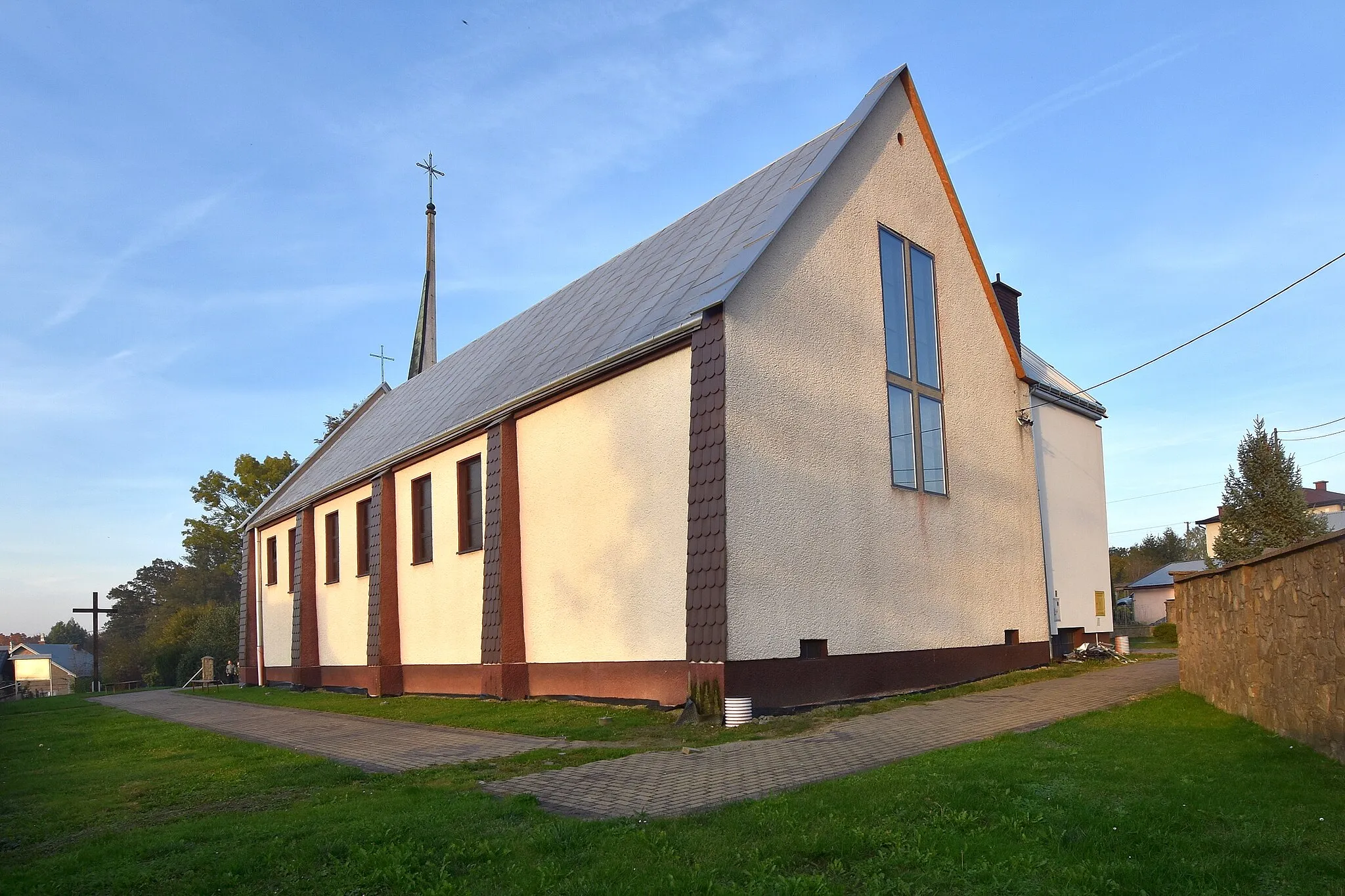 Photo showing: Czeluśnica, kościół św. Maksymiliana Kolbe