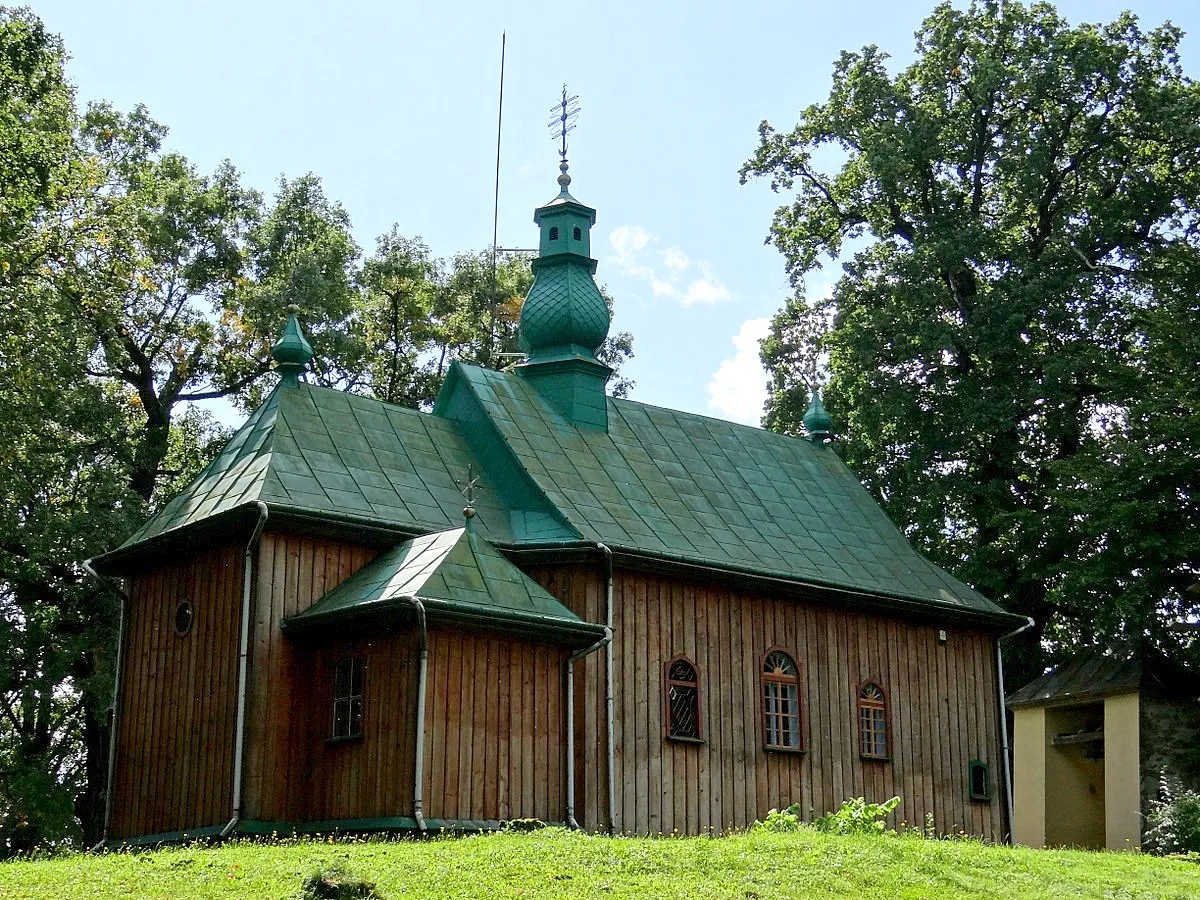 Photo showing: Hłomcza. Cerkiew Soboru NMP 1859