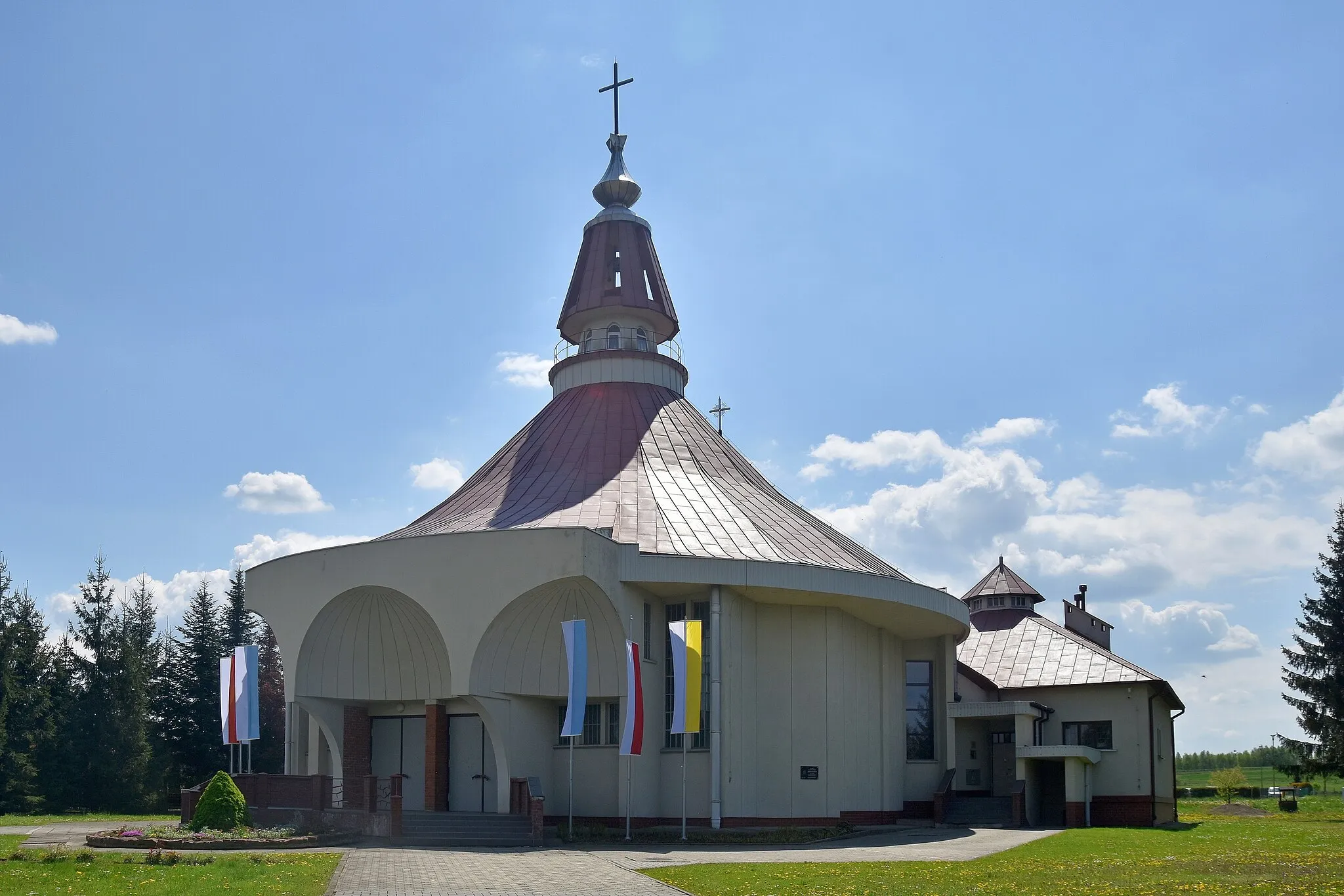 Photo showing: Jaszczew, kościół Podwyższenia Krzyża Świętego