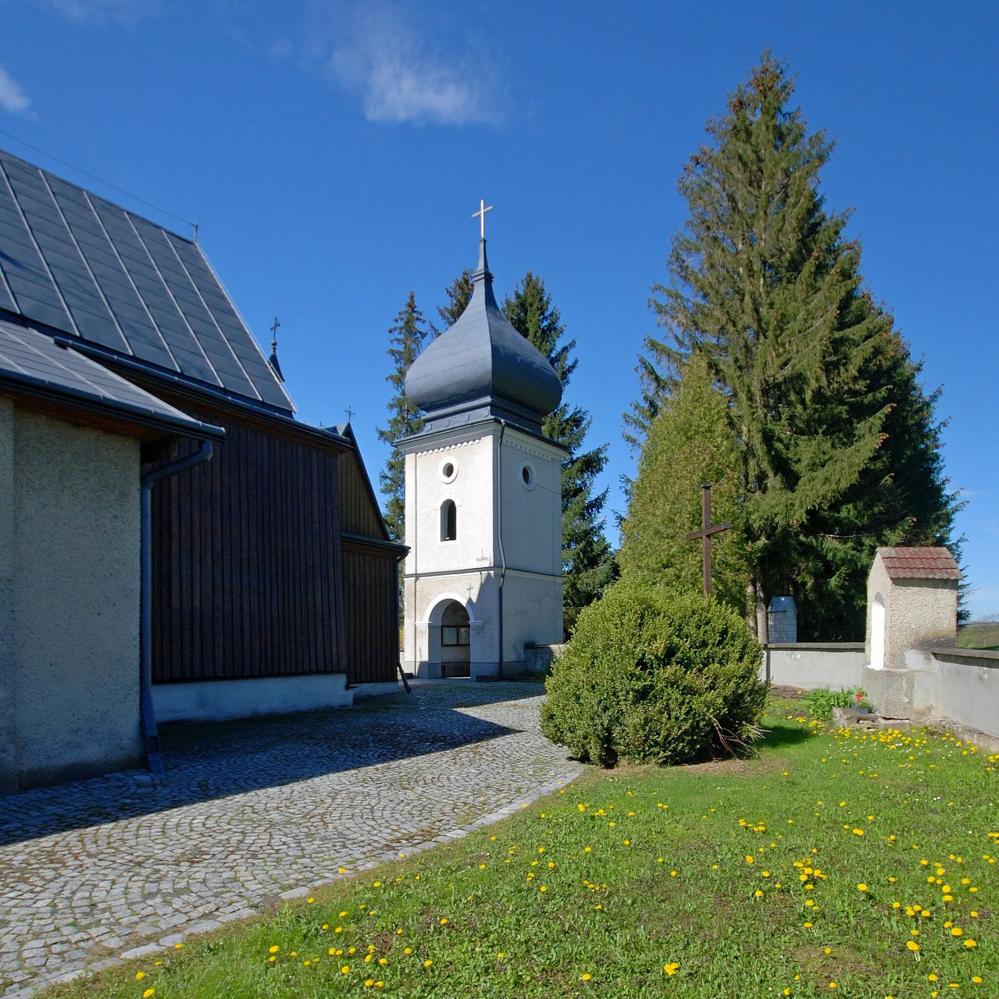 Photo showing: Łężyny, kościół św. Mikołaja