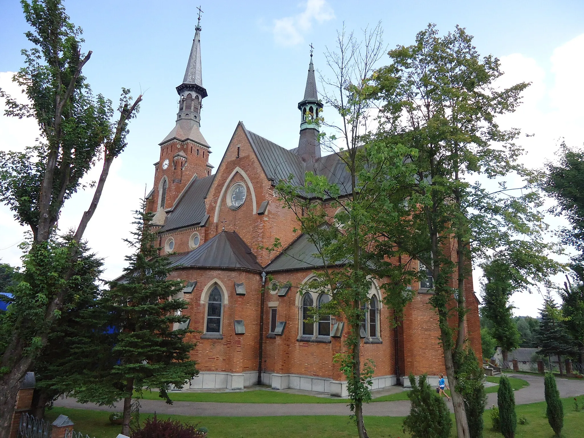 Photo showing: Kościół NMP Szkaplerznej Szynwałd elewacja północno-zachodnia