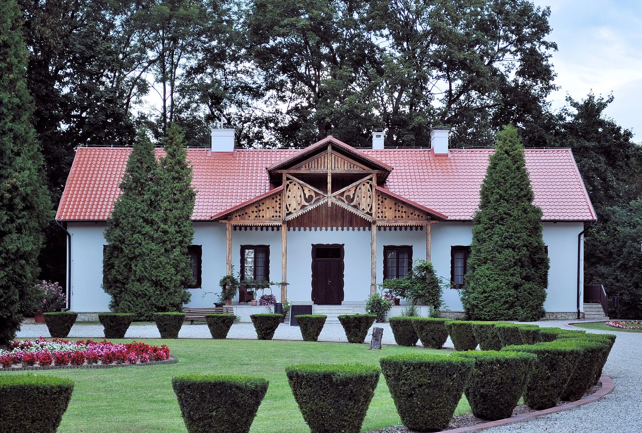 Photo showing: Zamek w Przecławiu, oficyna.