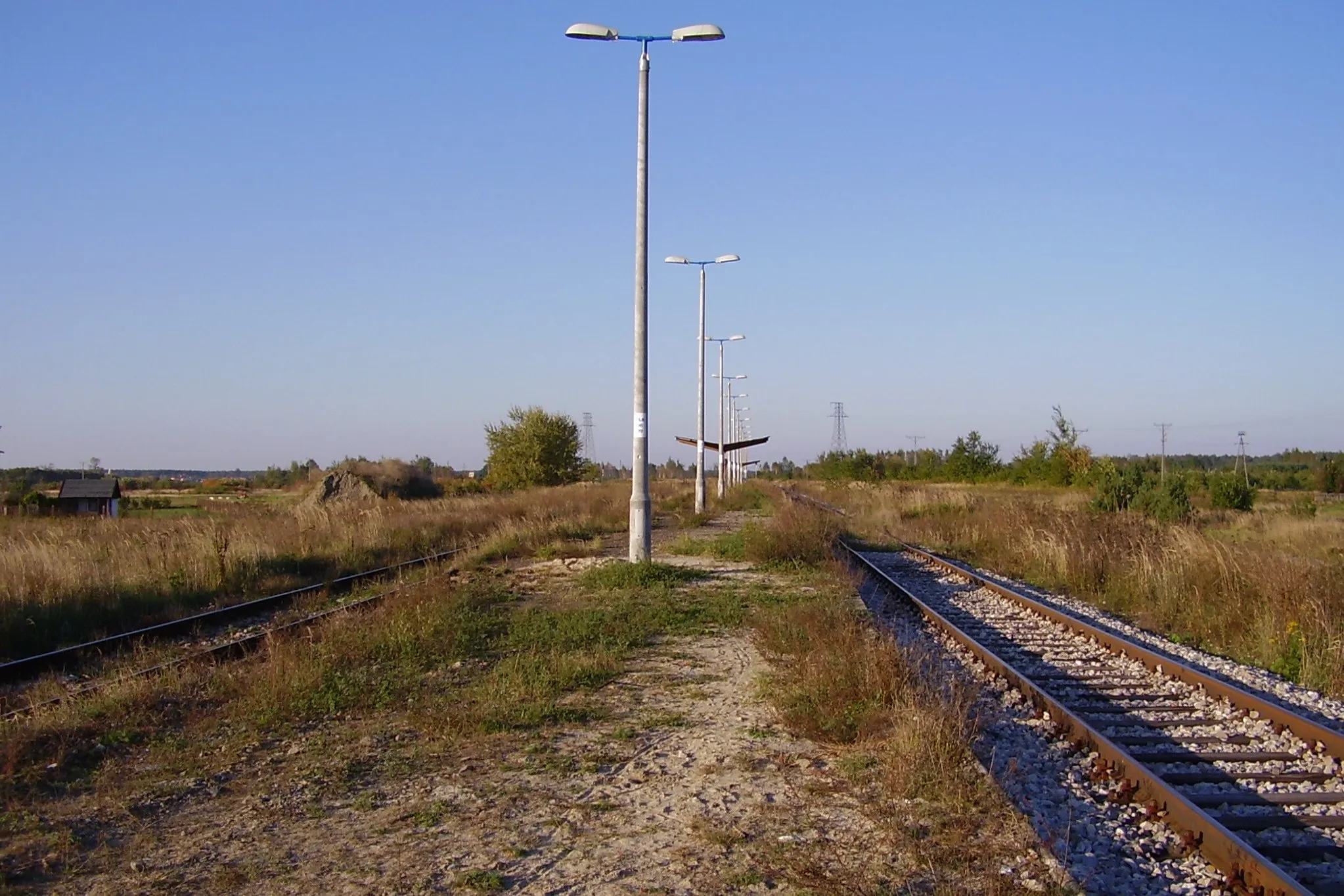 Photo showing: Stacja kolejowa Dęba Rozalin