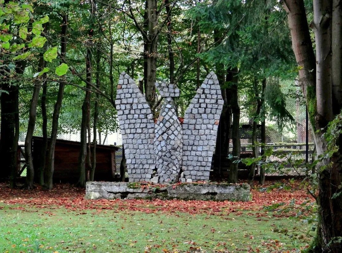 Photo showing: Myczkowce. Ośrodek Caritas