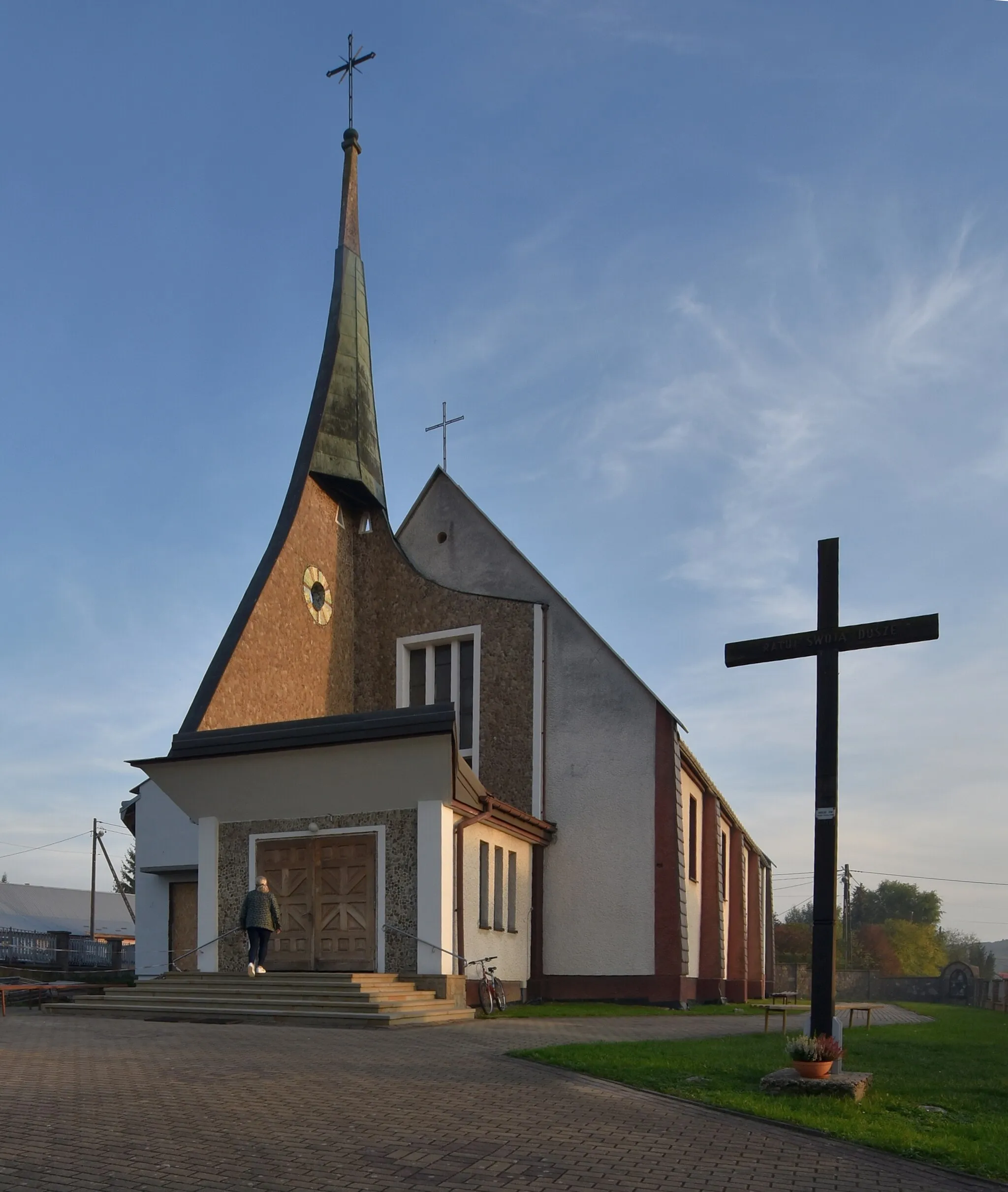 Photo showing: Czeluśnica, kościół św. Maksymiliana Kolbe