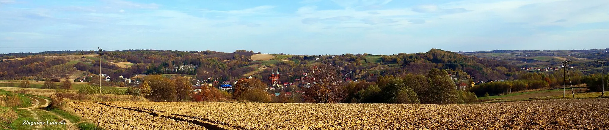 Photo showing: Błażowa  - panorama