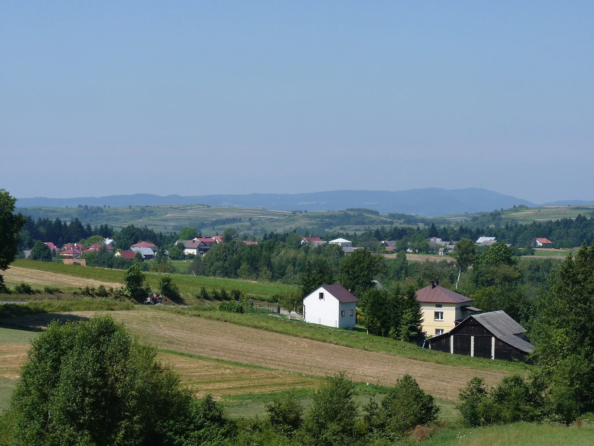 Photo showing: Widok na Izdebki-Rudawiec