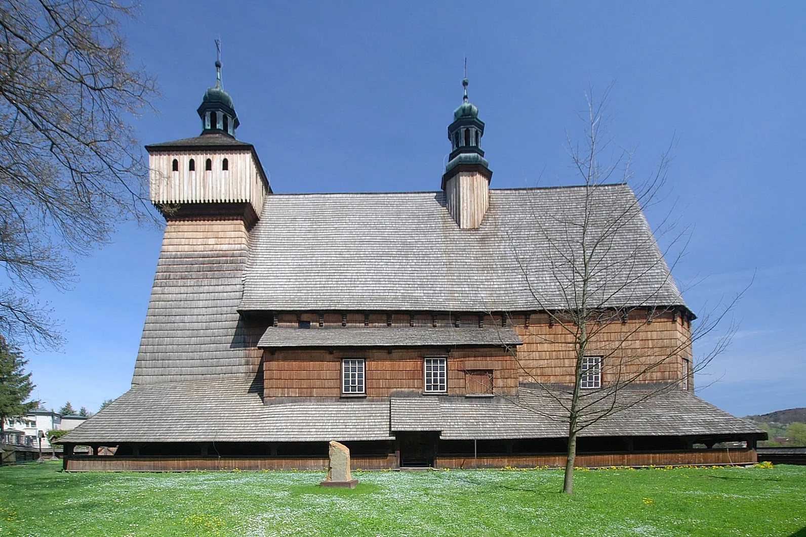 Photo showing: Haczów, kościół Wniebowzięcia Najświętszej Maryi Panny