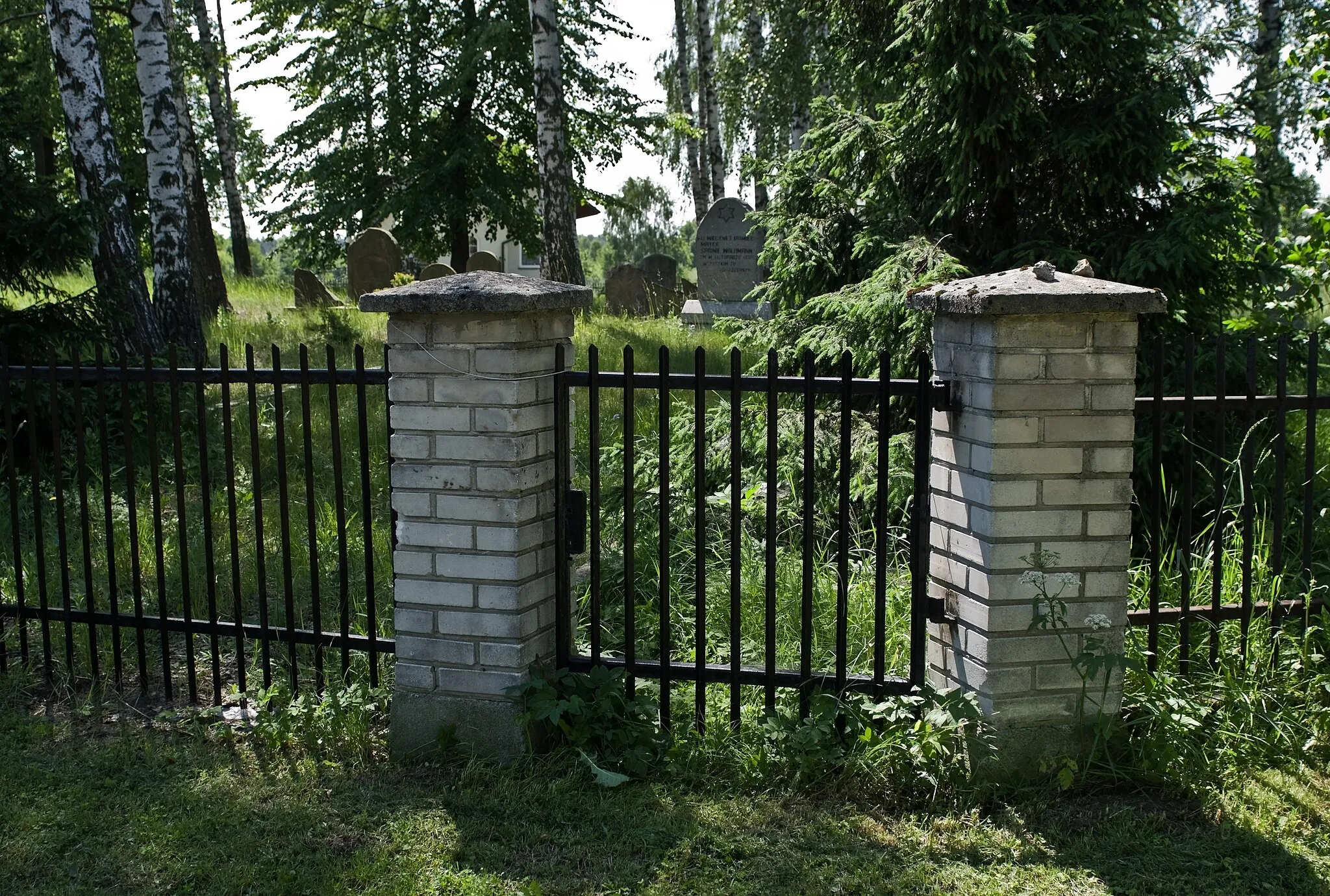 Photo showing: Żołynia, skwer przy ul. Mickiewicza - monument upamiętniający Adama Mickiewicza